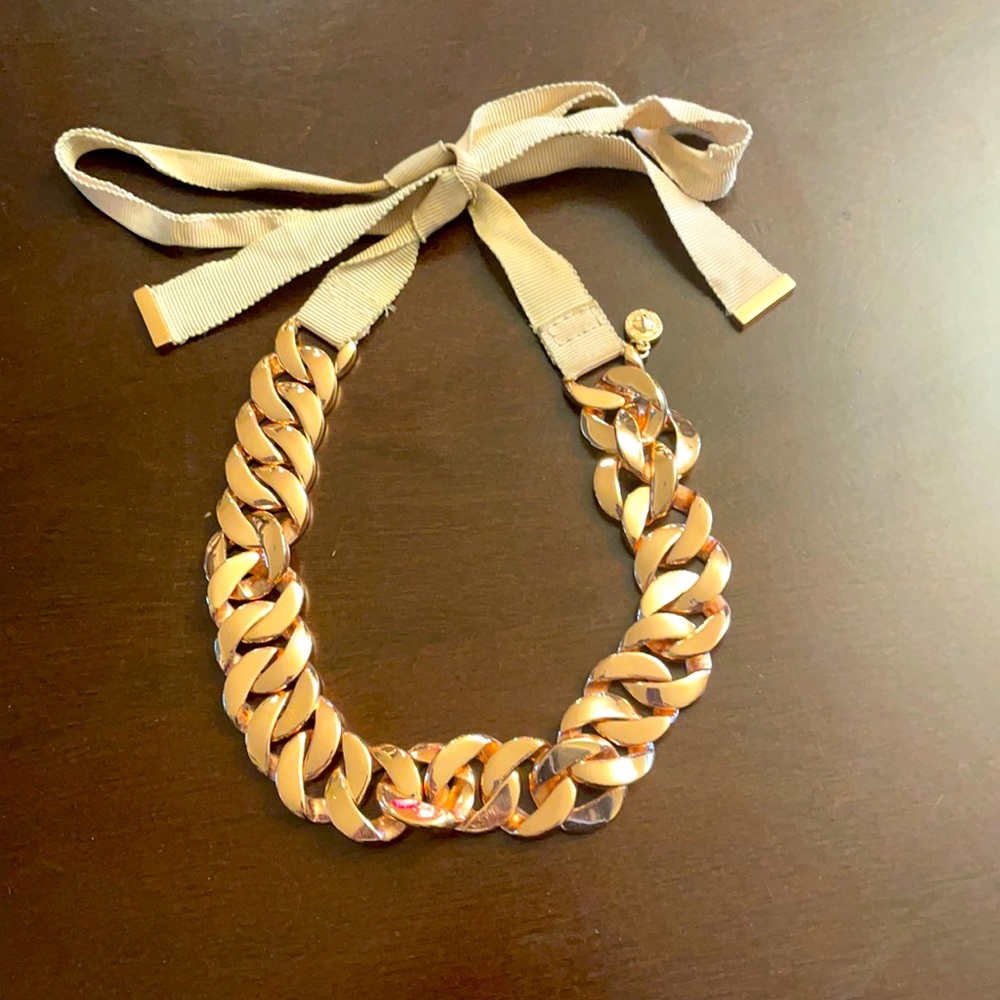 Mark Jacobs rose gold necklace